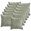 vidaXL Diivanipadi 12 tk HOUTEN Roheline 40 x 40 cm &Scaron;en&uuml;&uuml;lfabric