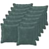 vidaXL Diivanipadi 12 tk HOUTEN Merisinine 40 x 40 cm Mikrofliis