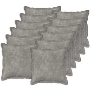 vidaXL Diivanipadi 12 tk HOUTEN Helehall 40 x 40 cm Mikrofliis