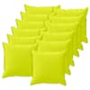 vidaXL Diivanipadi 12 tk HOUTEN Hele roheline 40 x 40 cm Pol&uuml;ester