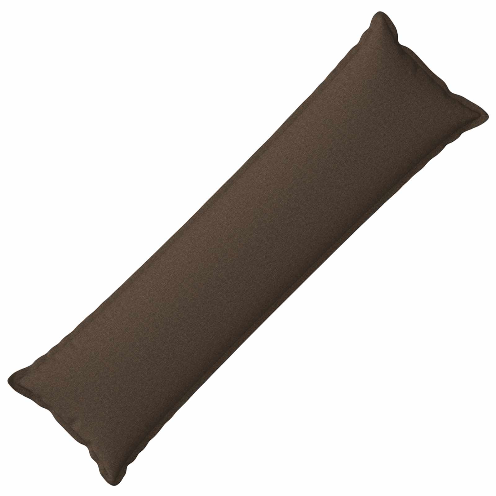 vidaXL Poťah na podložku HOUTEN Sivohnedá 40 x 145 cm Falošný ľan