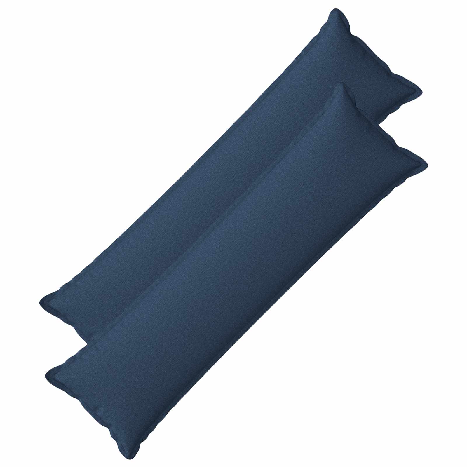 vidaXL Povlak na polštář 2 pcs HOUTEN Modrá 40 x 145 cm Falešný len