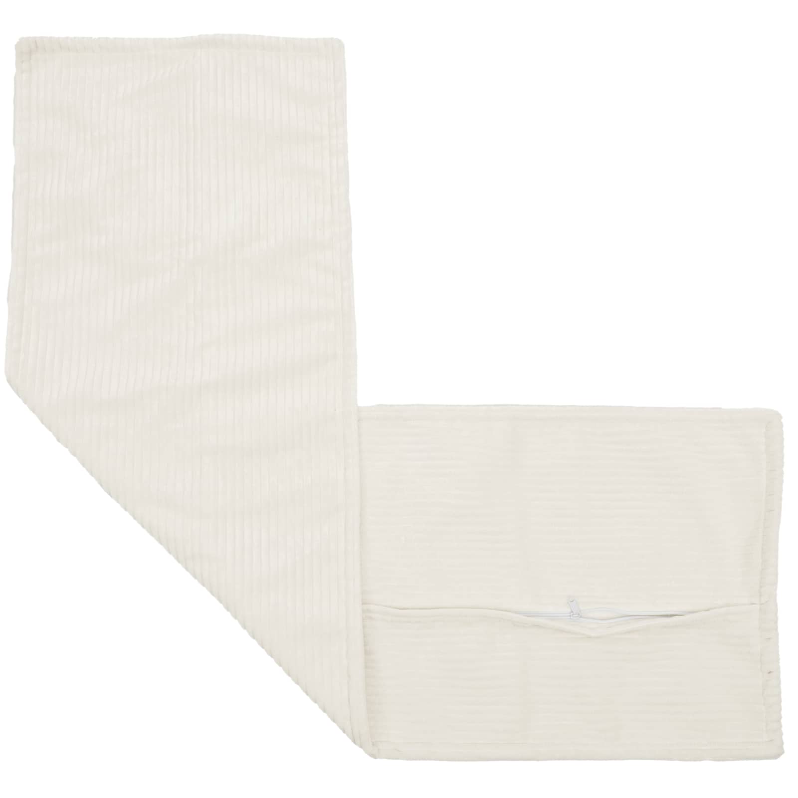 Kussensloop HOUTEN Crèmekleurig 40 x 145 cm corduroy image 3