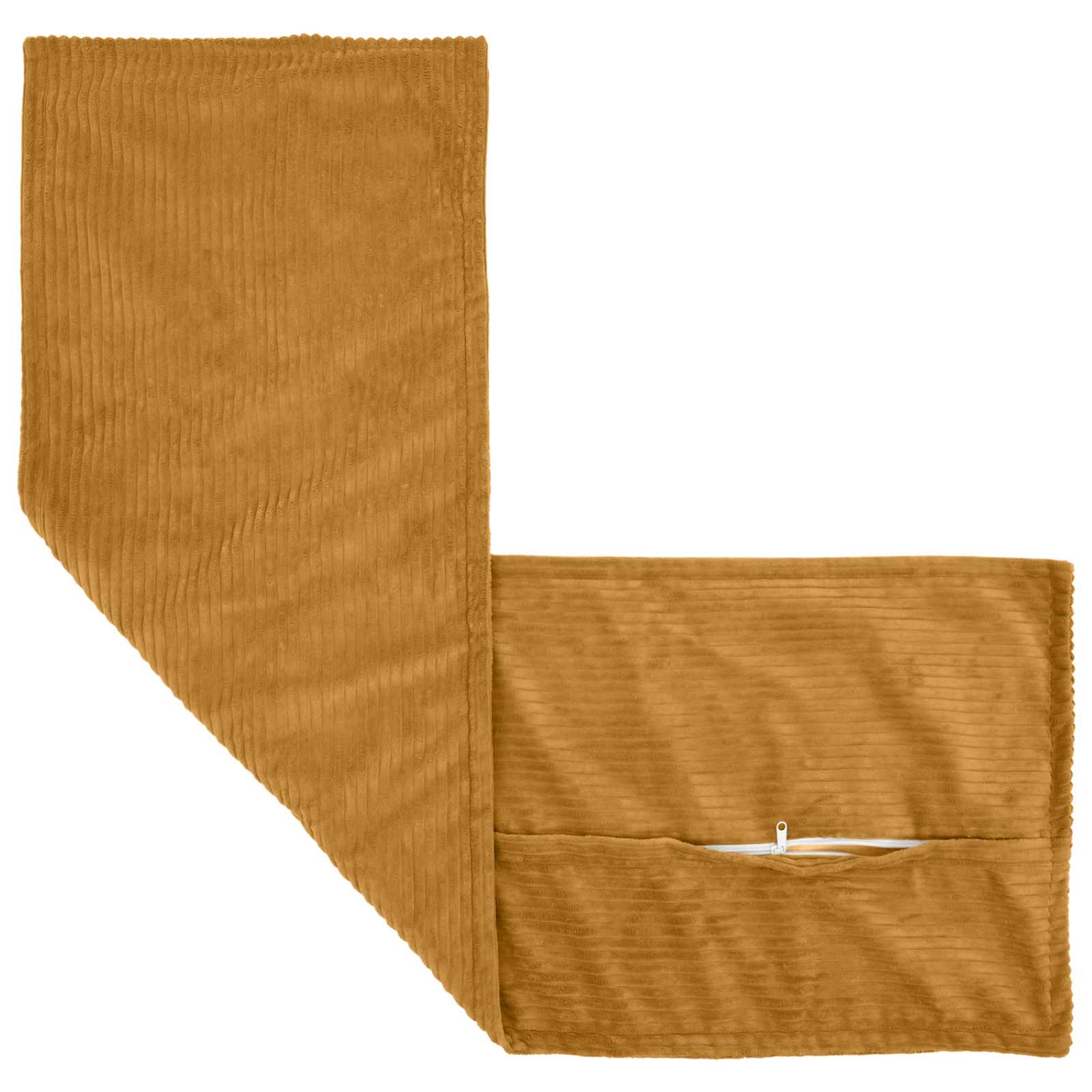 Kussensloop 2 st HOUTEN Geel 40 x 145 cm corduroy image 3