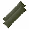 vidaXL Diivanipadi 2 tk HOUTEN Roheline 40 x 145 cm manchester