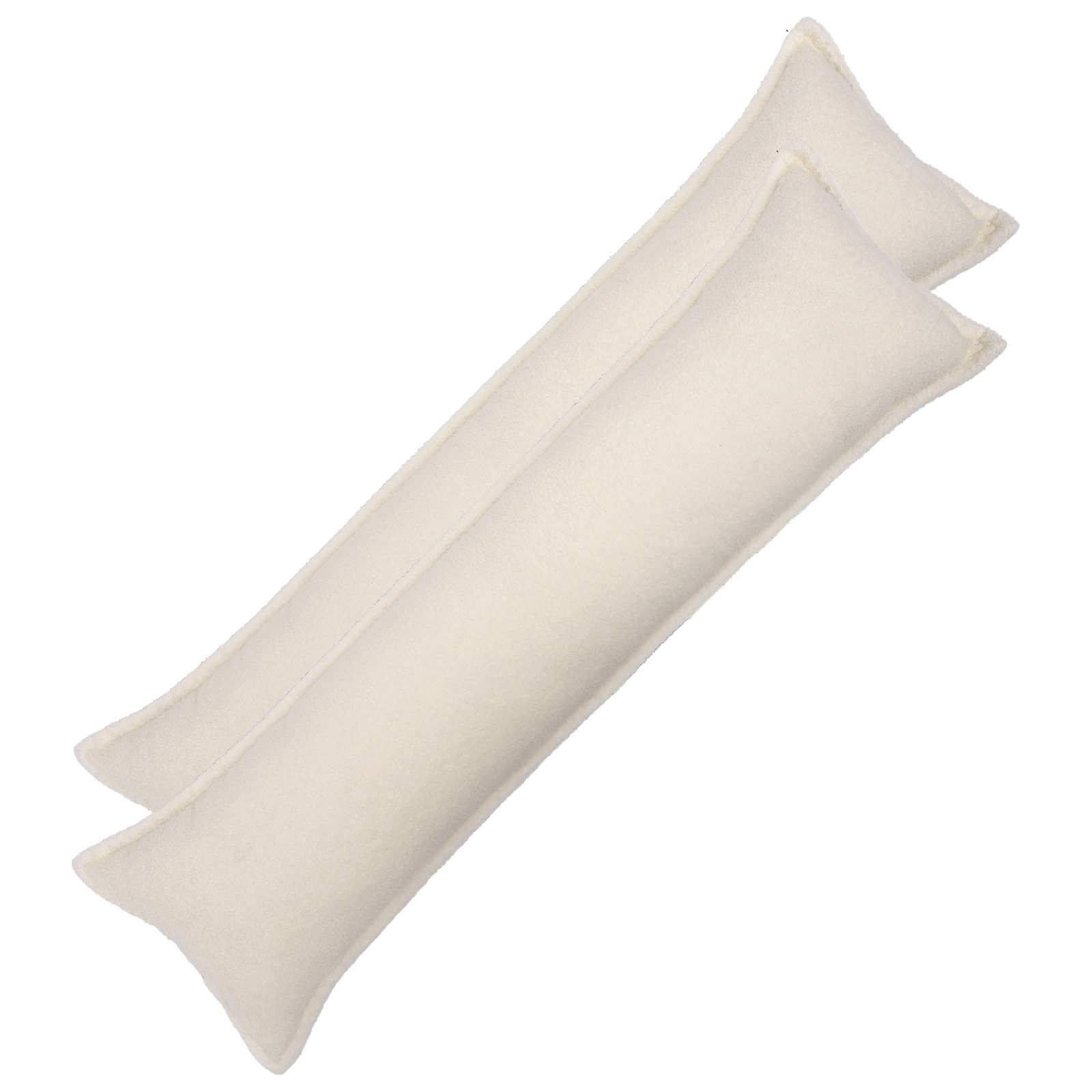 Kussensloop 2 pcs HOUTEN Crèmekleurig 40 x 145 cm Bouclé image 1