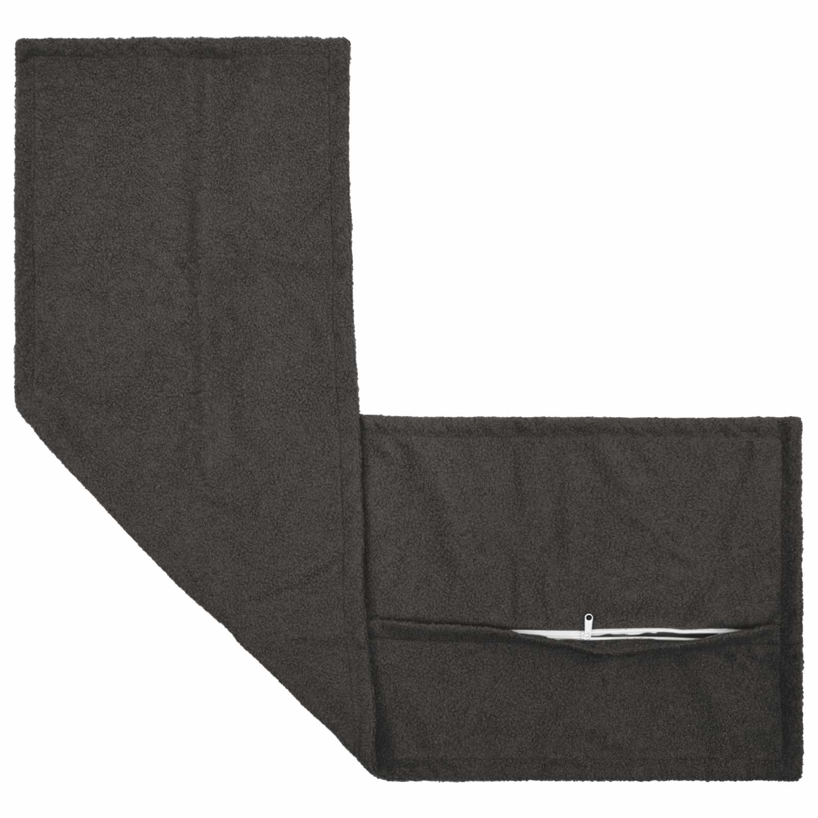 Kussensloop HOUTEN Donkergrijs 40 x 145 cm Bouclé image 3
