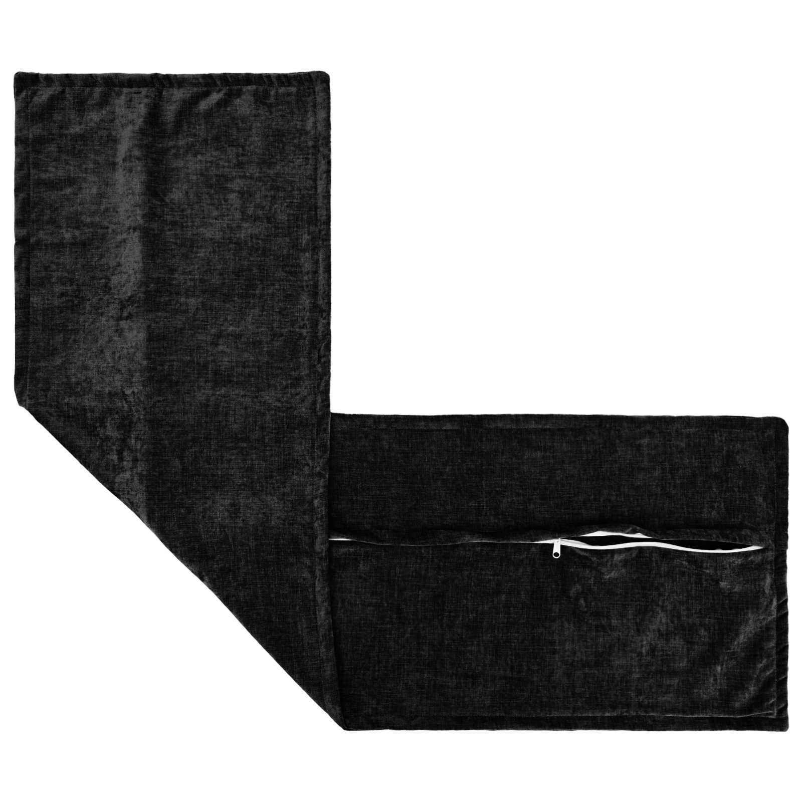 Prevleka za blazino 2 kos HOUTEN Antracit 40 x 145 cm