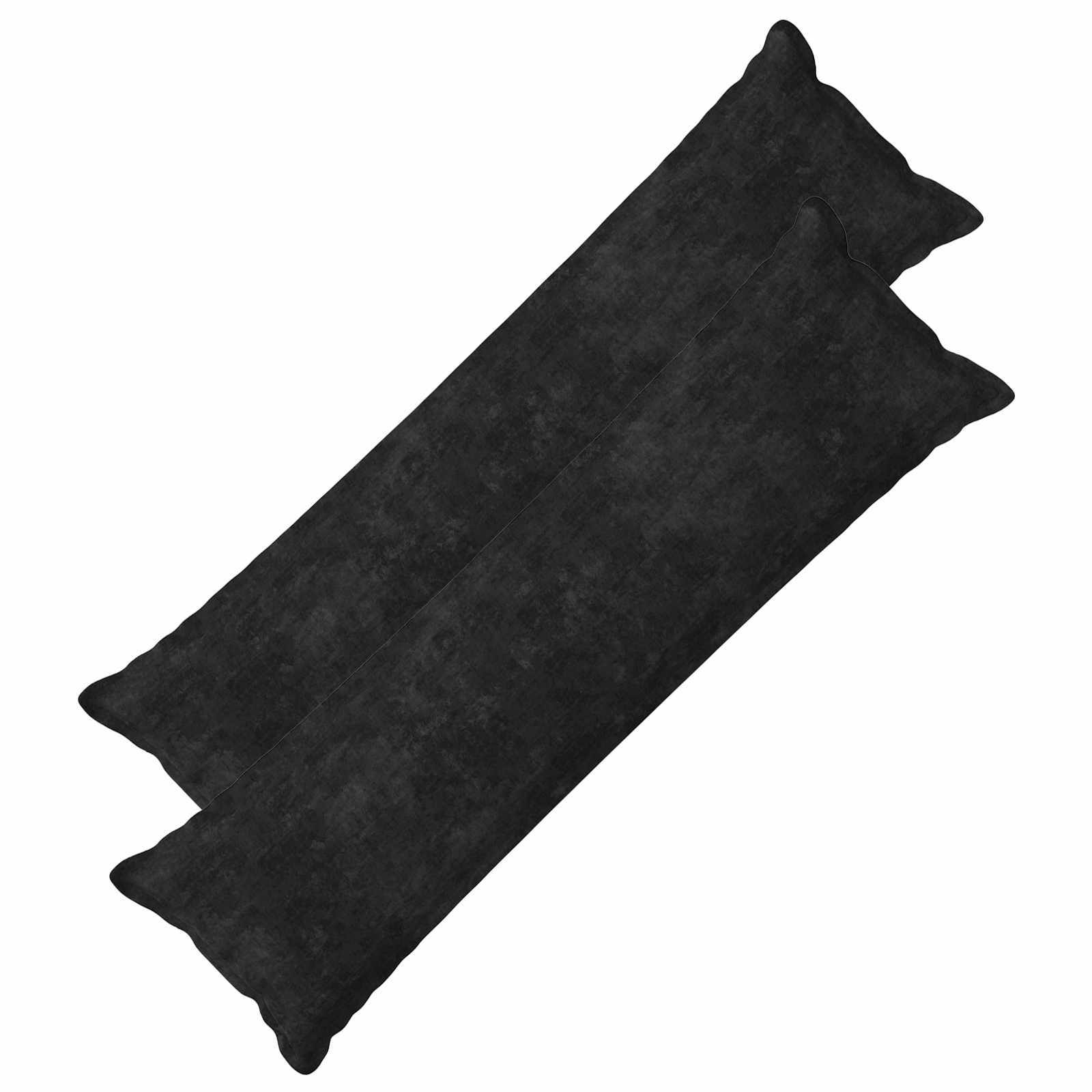 vidaXL Povlak na polštář 2 ks HOUTEN Antracitová 40 x 145 cm