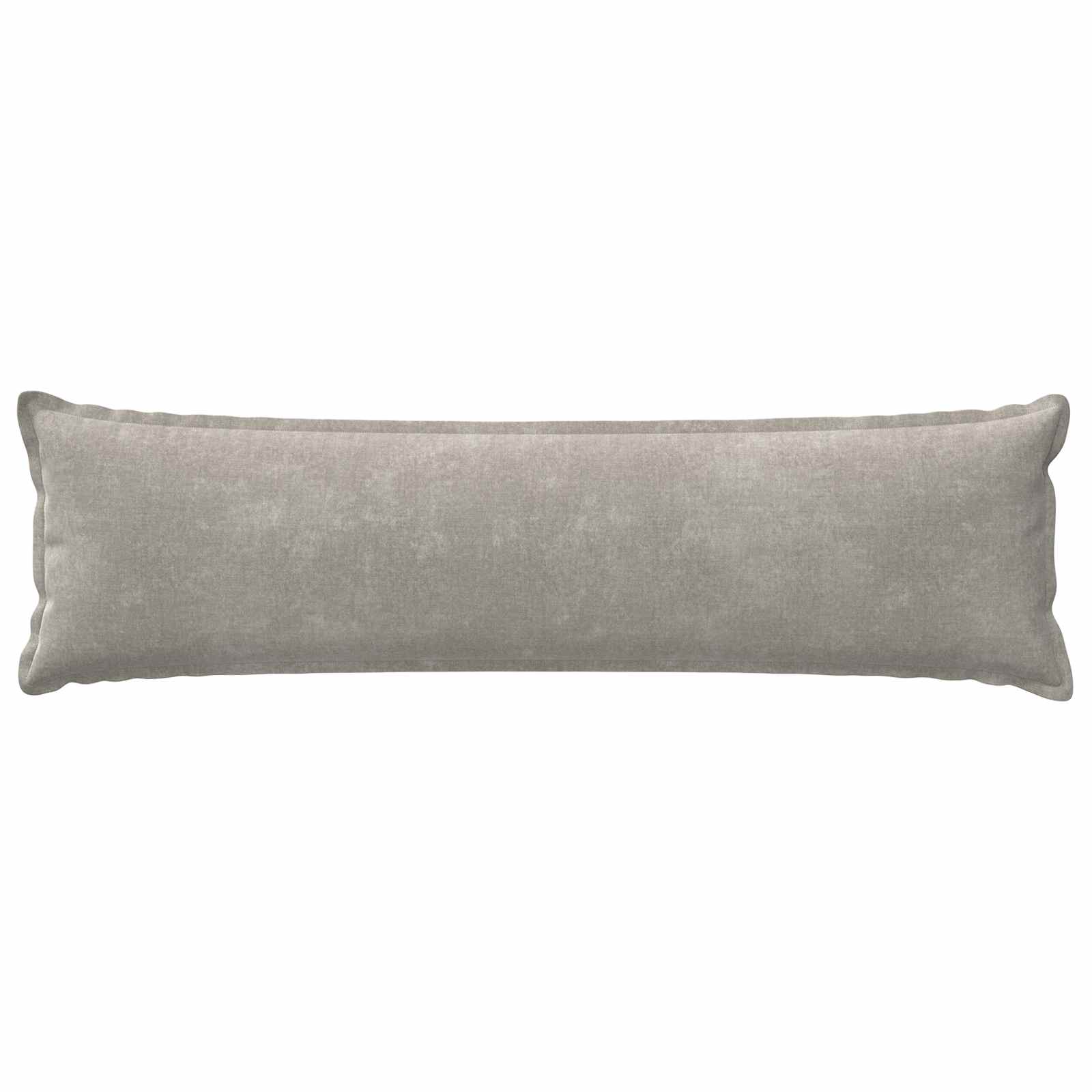 Kussensloop HOUTEN Lichtgrijs 40 x 145 cm Chenille Stof image 2