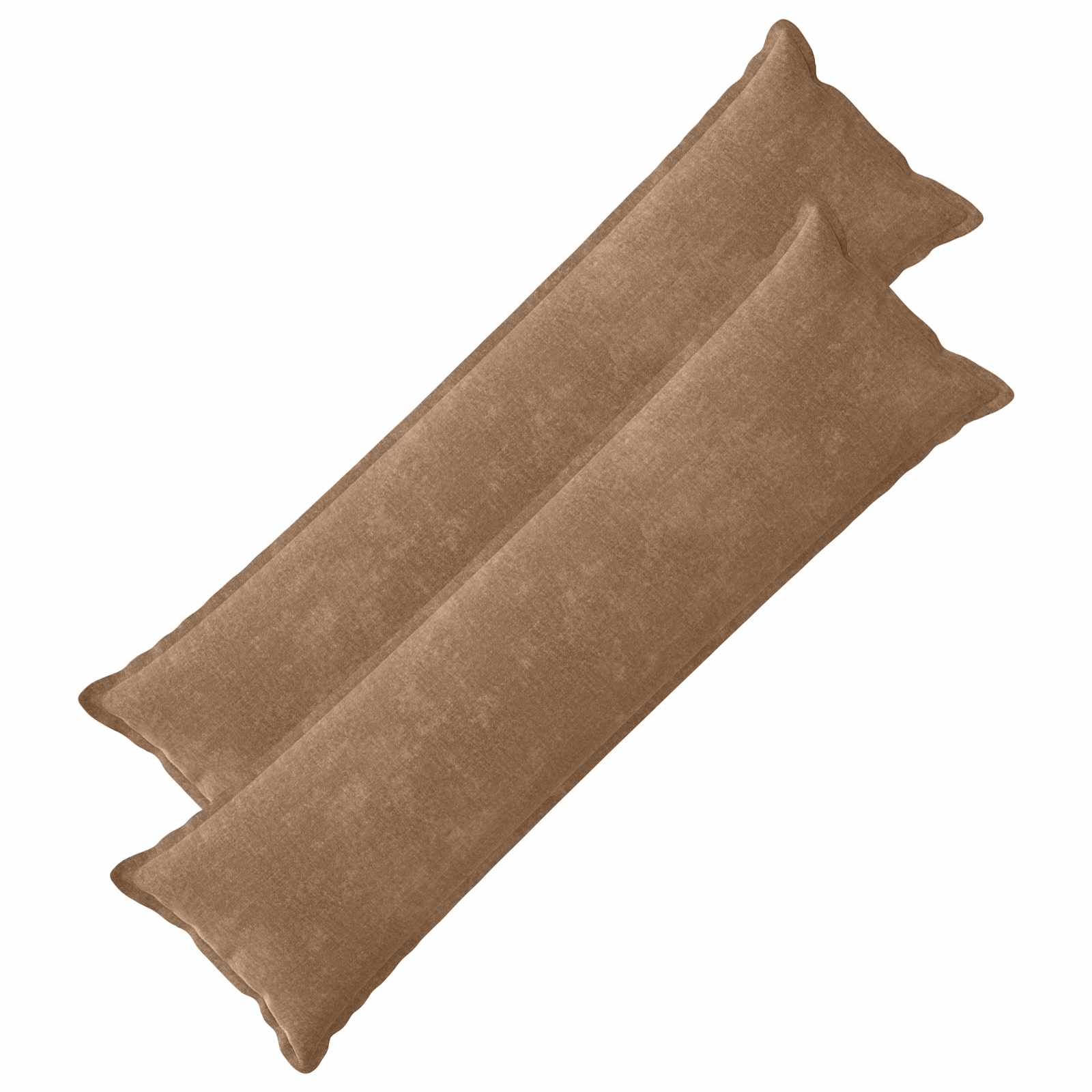 vidaXL Husă pentru pernă 2 pcs HOUTEN Maro 40 x 145 cm
