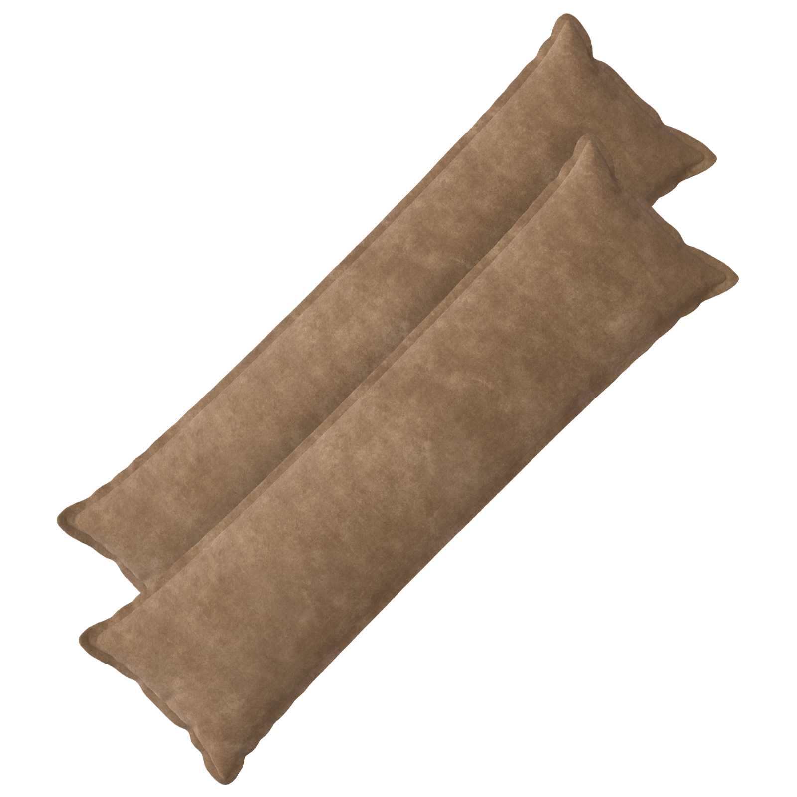 vidaXL Povlak na polštář 2 pcs HOUTEN Taupe 40 x 145 cm