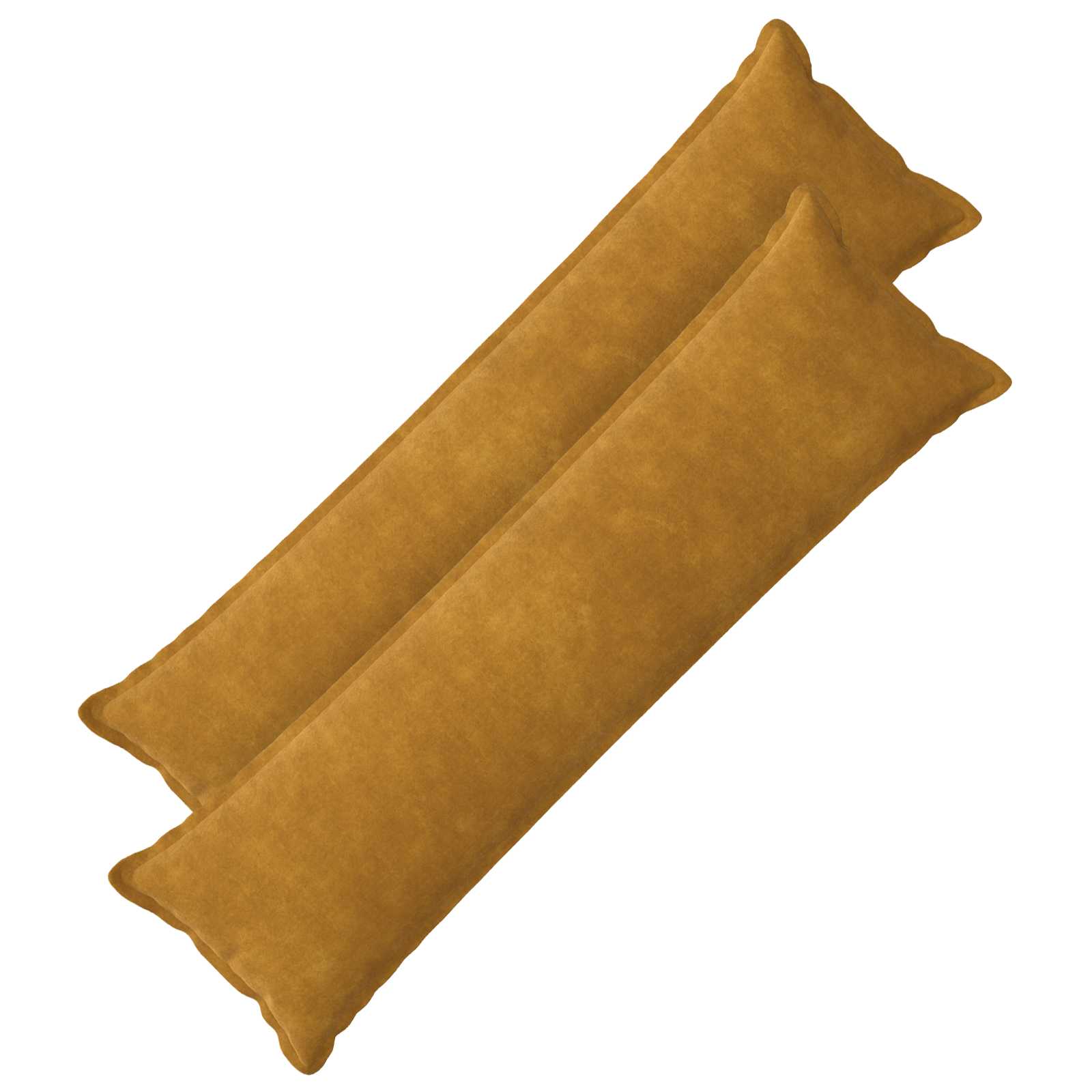 vidaXL Povlak na polštář 2 pcs HOUTEN Žlutá 40 x 145 cm