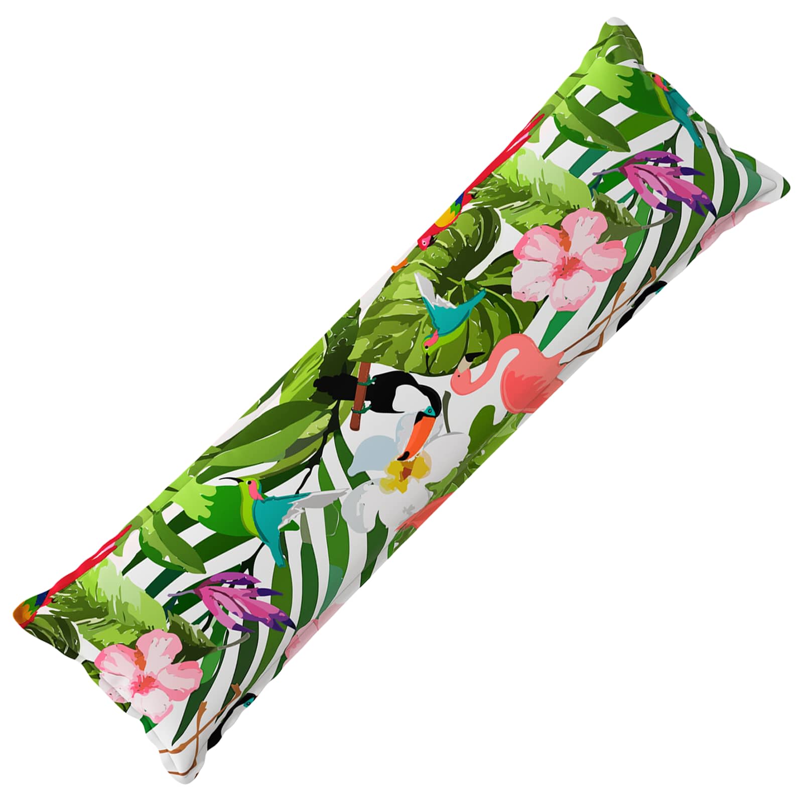 Kussensloop HOUTEN Zwart 40 x 145 cm Polyester image 1