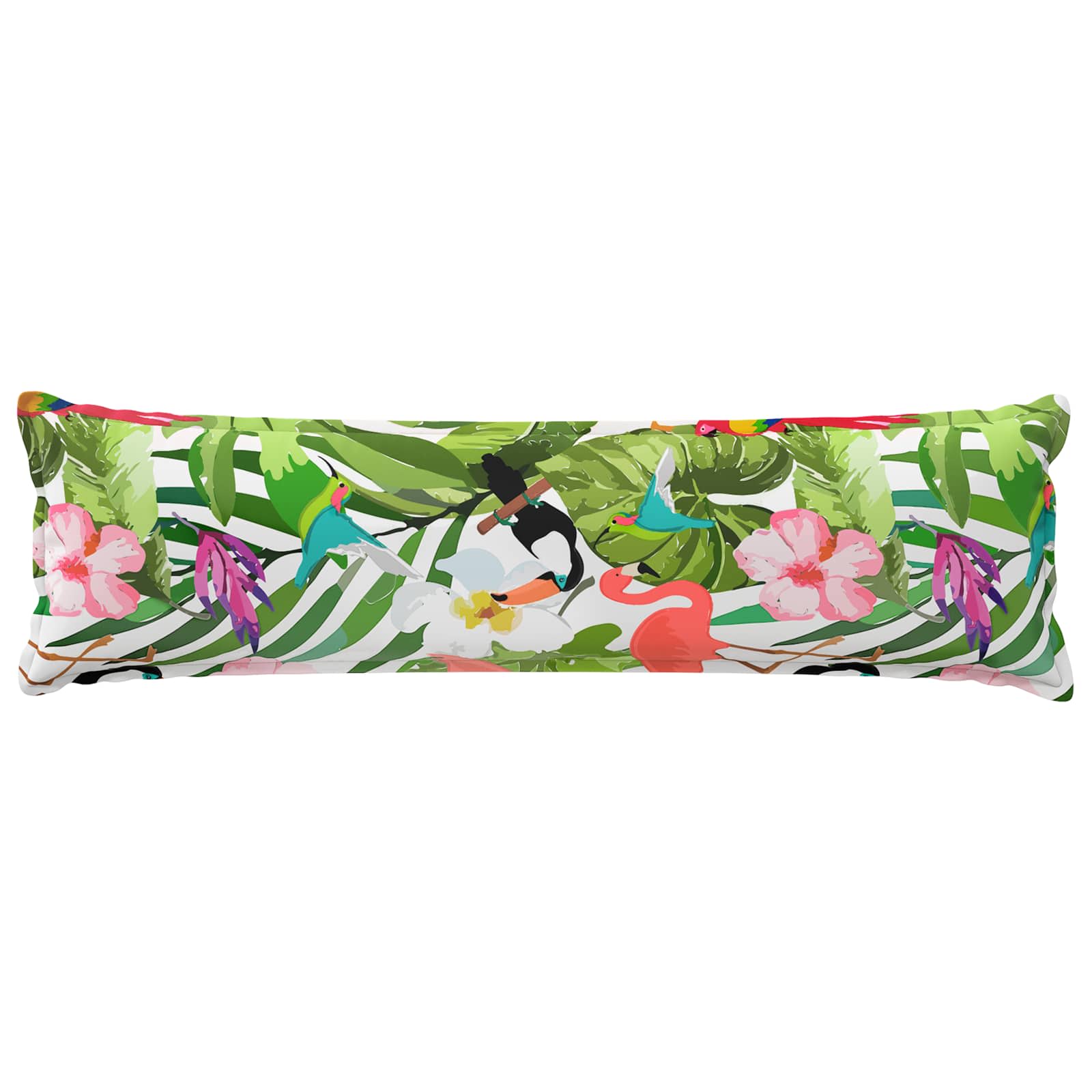 Kussensloop HOUTEN Zwart 40 x 145 cm Polyester image 2