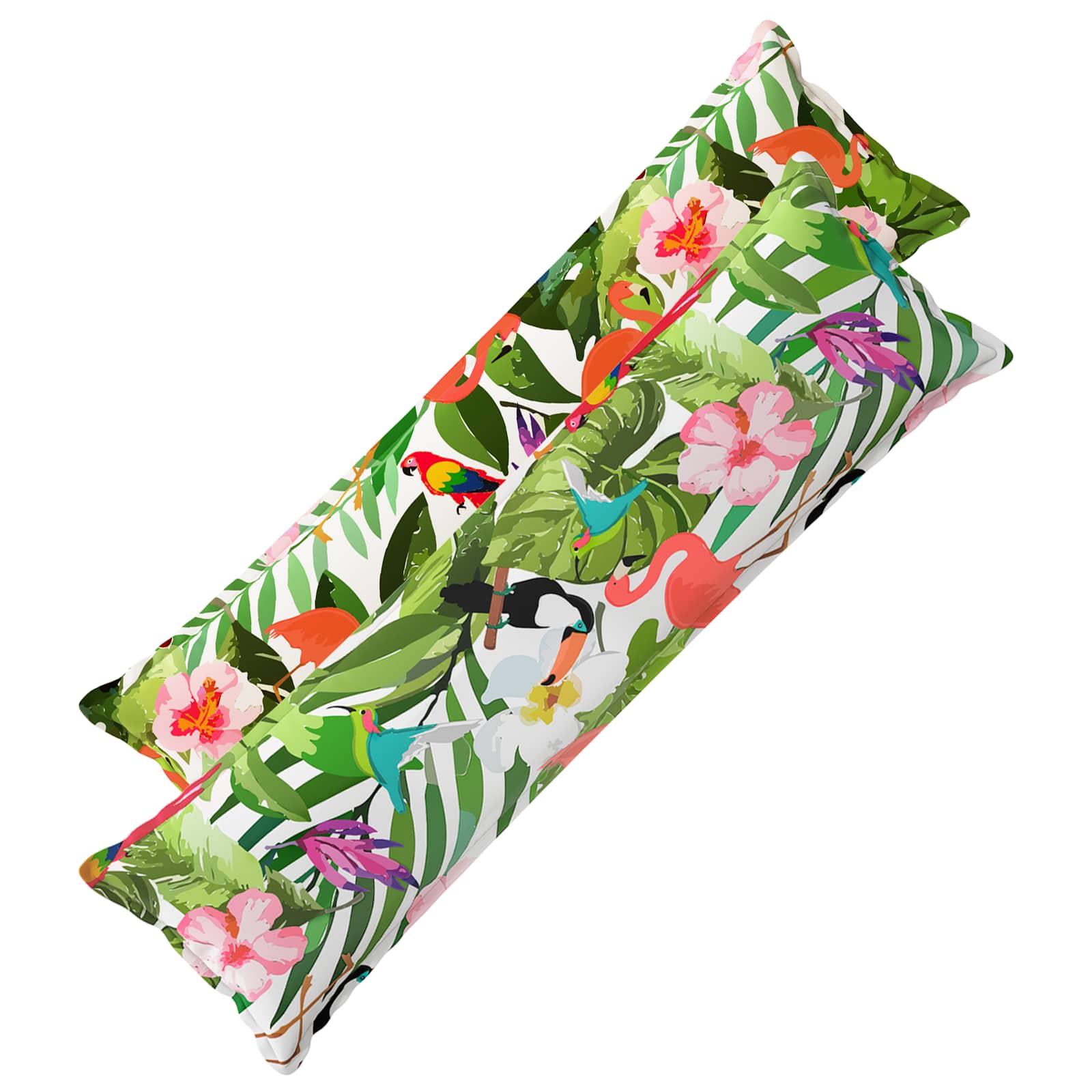 vidaXL Poťah na podložku 2 ks HOUTEN Viacfarebný 40 x 145 cm Polyester
