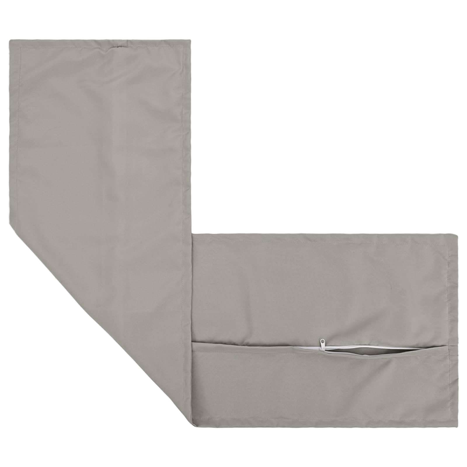 Kussensloop 2 st HOUTEN Grijs 40 x 145 cm Polyester image 5