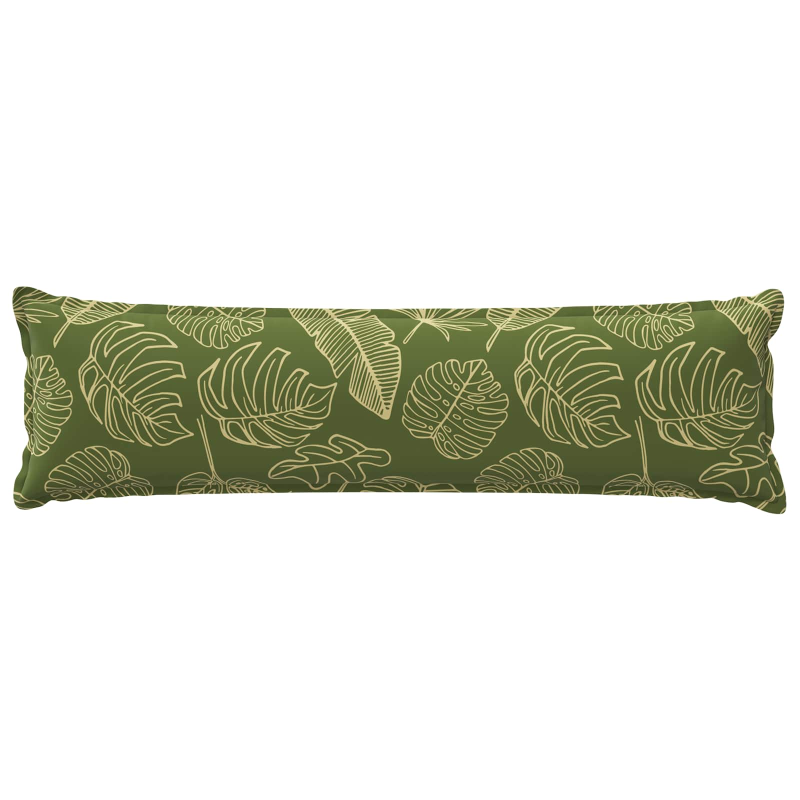 Kussensloop HOUTEN Bladontwerp 40 x 145 cm Polyester image 2