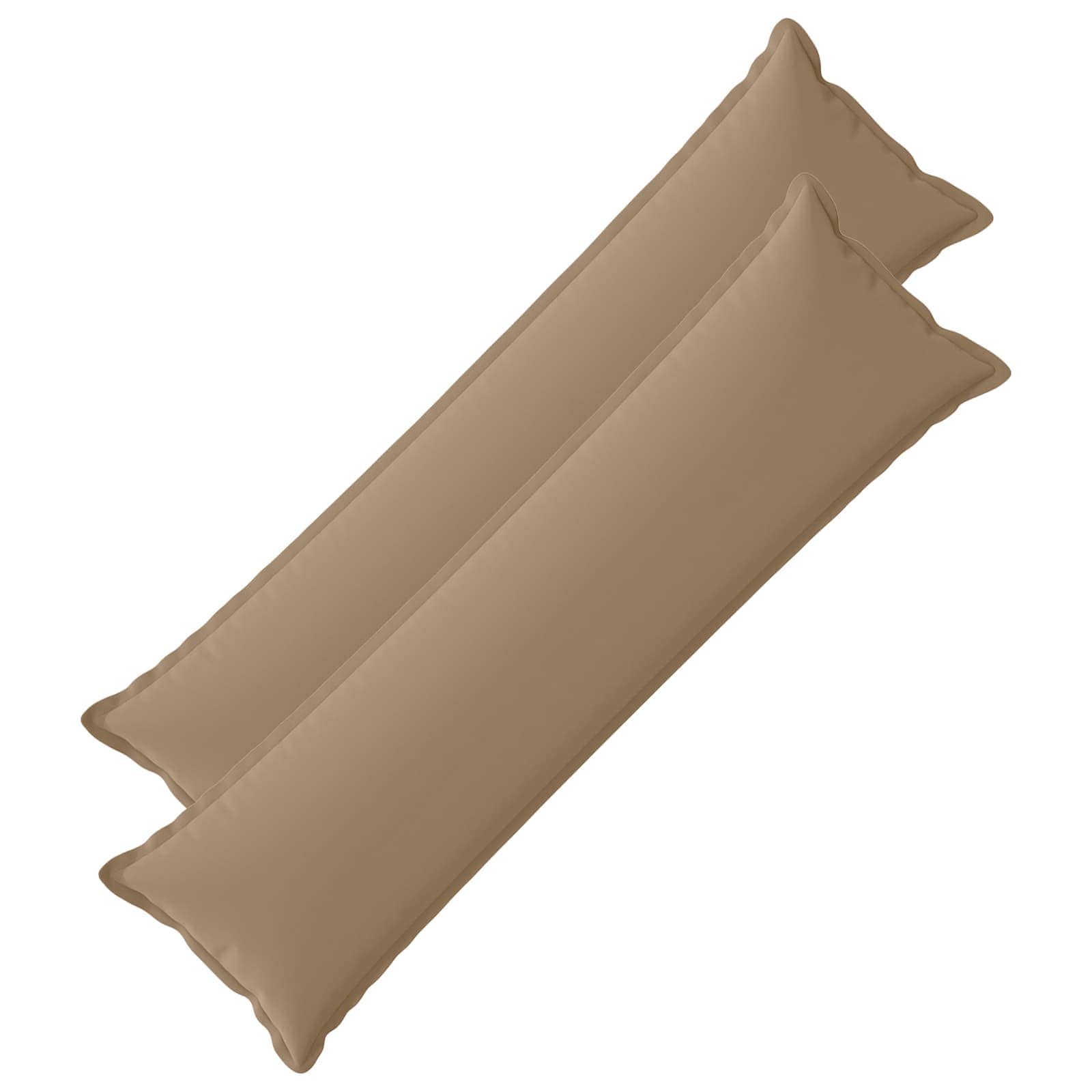 Kussensloop 2 st HOUTEN Taupe 40 x 145 cm Polyester image 1