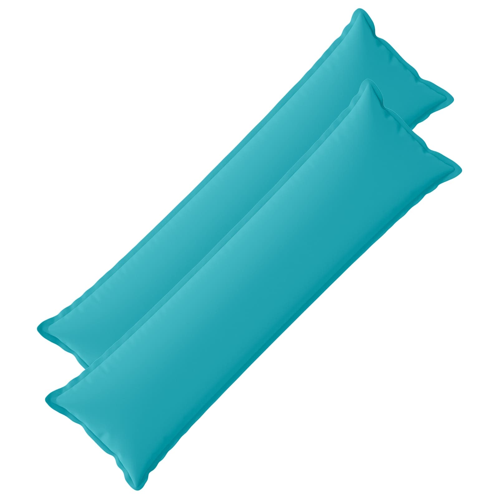 Kussensloop 2 st HOUTEN Turquoise 40 x 145 cm Polyester image 1