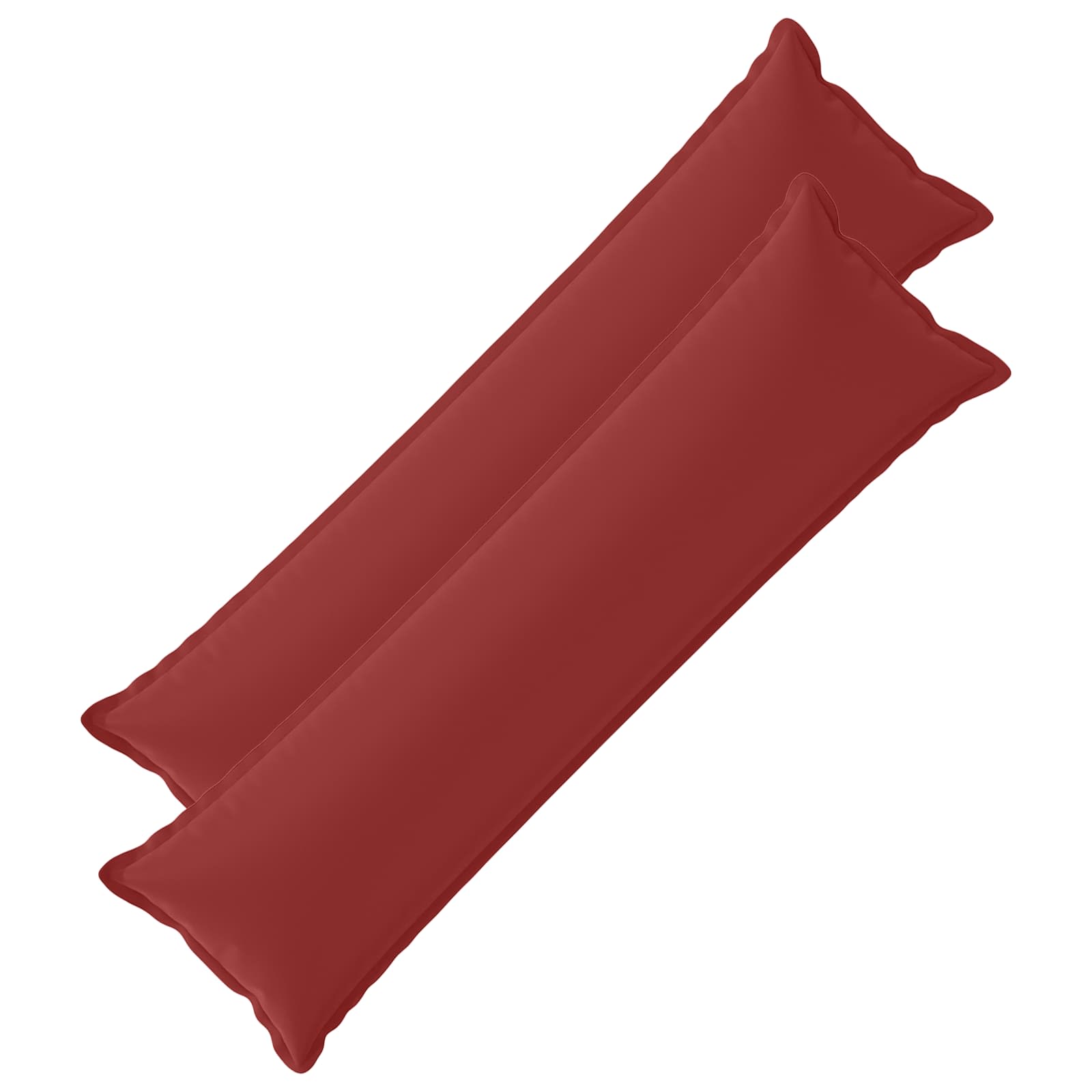 Kussensloop 2 st HOUTEN Wijnrood 40 x 145 cm Polyester image 1