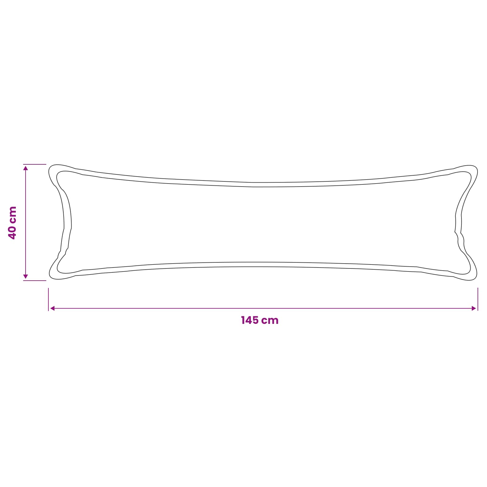 Prevleka za blazino HOUTEN Temno zelena 40 x 145 cm Bouclé