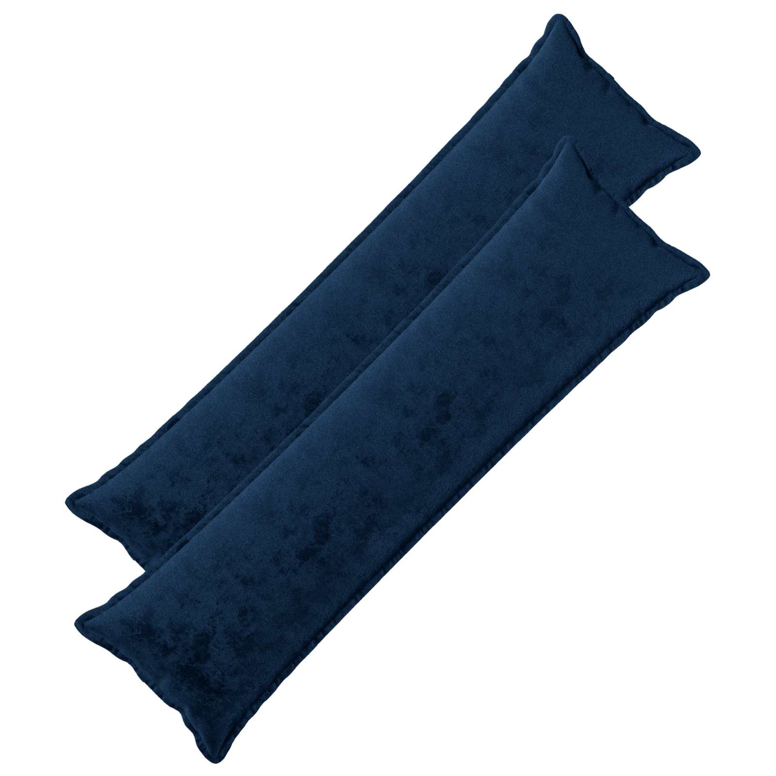 vidaXL Poťah na podložku 2 ks HOUTEN Námornícka modrá 40 x 145 cm