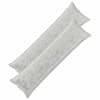 vidaXL Diivanipadi 2 tk HOUTEN Helehall 40 x 145 cm Flanell