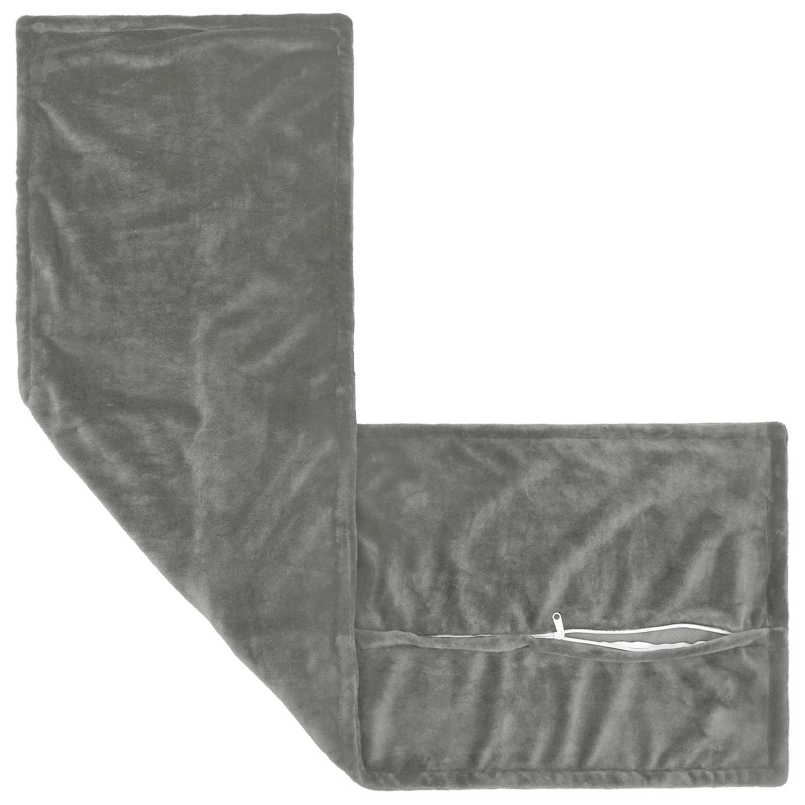 Prevleka za blazino 2 kos HOUTEN Temno siva 40 x 145 cm Flanel