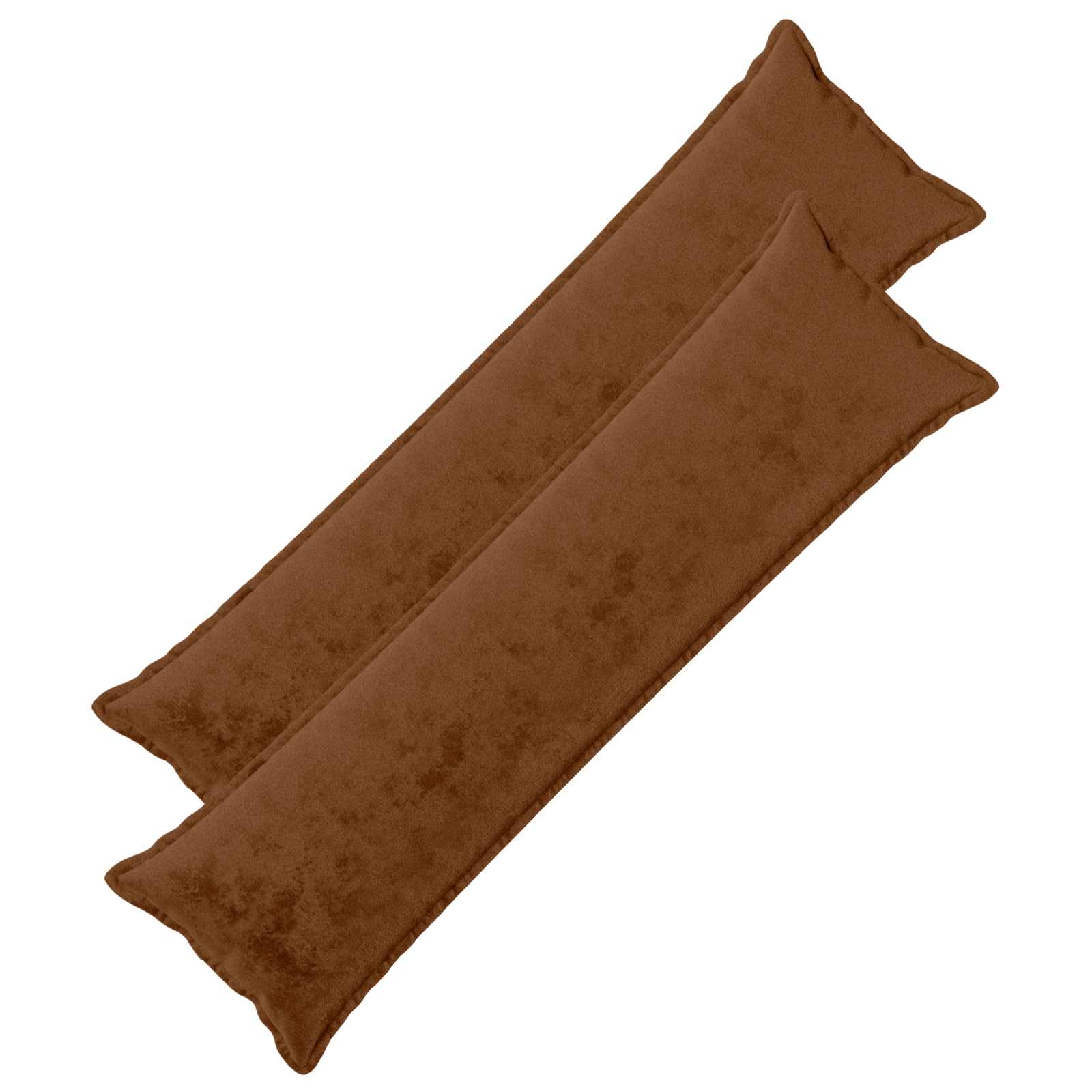 vidaXL Kissenbezug 2 stk. HOUTEN Hellbraun 40 x 145 cm Flanell – Bild 2