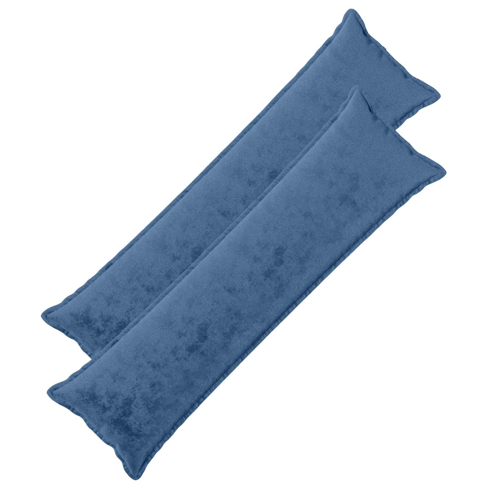 vidaXL Poťah na podložku 2 ks HOUTEN Svetlomodrá 40 x 145 cm Flanel