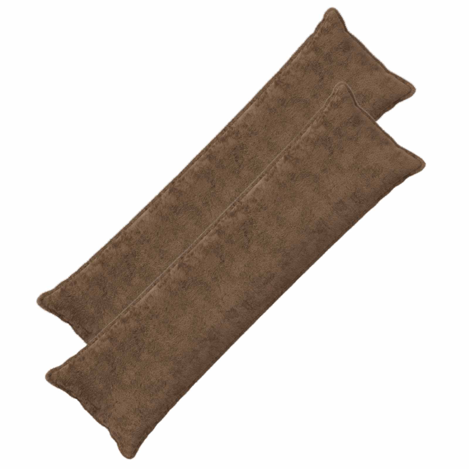 Kussensloop 2 st HOUTEN Licht Bruin 40 x 145 cm image 1