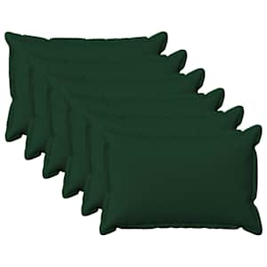 vidaXL Diivanipadi 6 pcs HOUTEN Tumeroheline 40 x 60 cm Kunstlinen