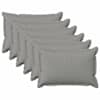 vidaXL Diivanipadi 6 pcs HOUTEN Pilvine hall 40 x 60 cm Kunstlinen