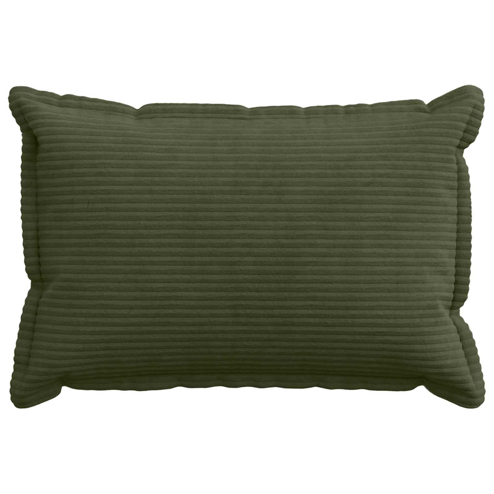Kussensloop 6 st HOUTEN Groen 40 x 60 cm corduroy image 2