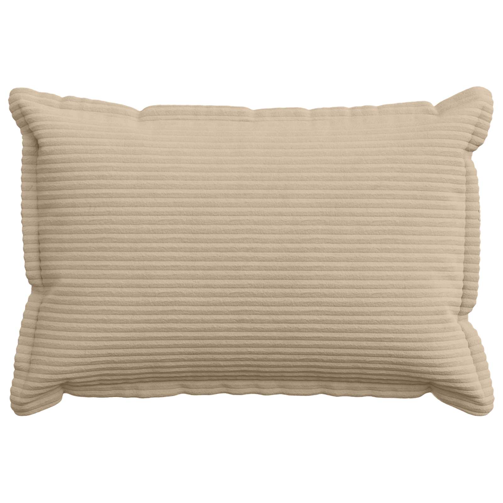 Kussensloop 2 st HOUTEN Taupe 40 x 60 cm corduroy image 2