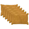 vidaXL Diivanipadi 6 tk HOUTEN Kollane 40 x 60 cm Mikrofliis