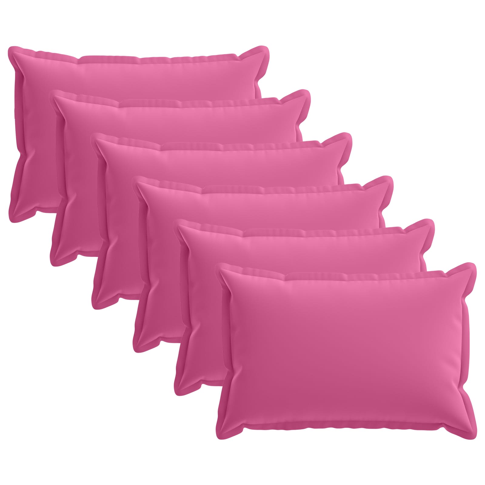 Kussensloop 6 st HOUTEN Roze 40 x 60 cm Polyester image 1
