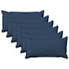 vidaXL Diivanipadi 6 tk HOUTEN Sinine 40 x 70 cm Kunstlinen