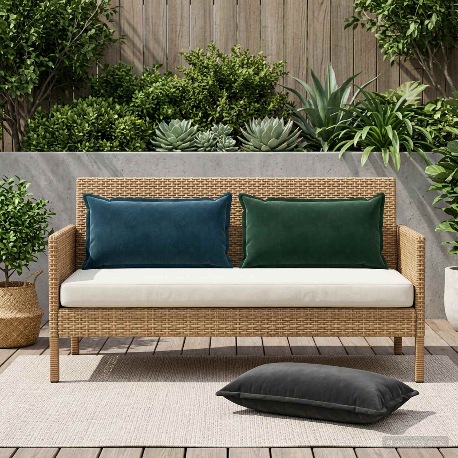 vidaXL Калъфка за възглавница 6 pcs HOUTEN Черно 40 x 80 cm Кадифе