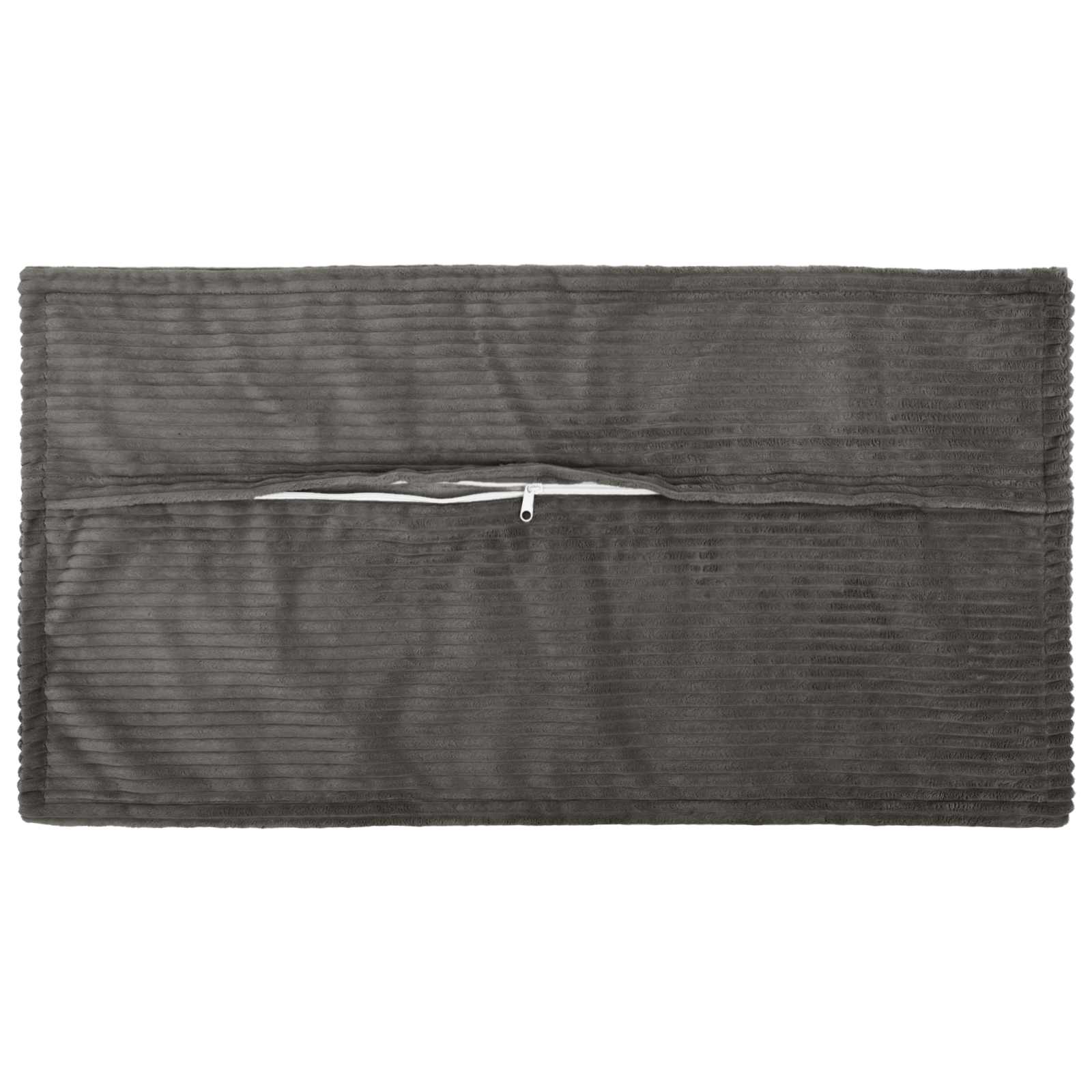 Kussensloop 6 st HOUTEN Donkergrijs 40 x 70 cm corduroy image 3