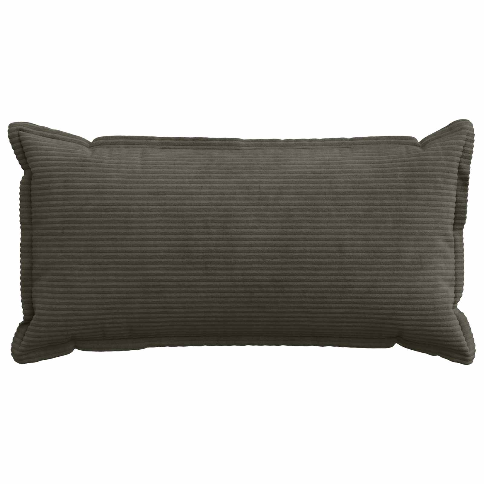 Kussensloop 6 st HOUTEN Antraciet 40 x 70 cm corduroy image 2