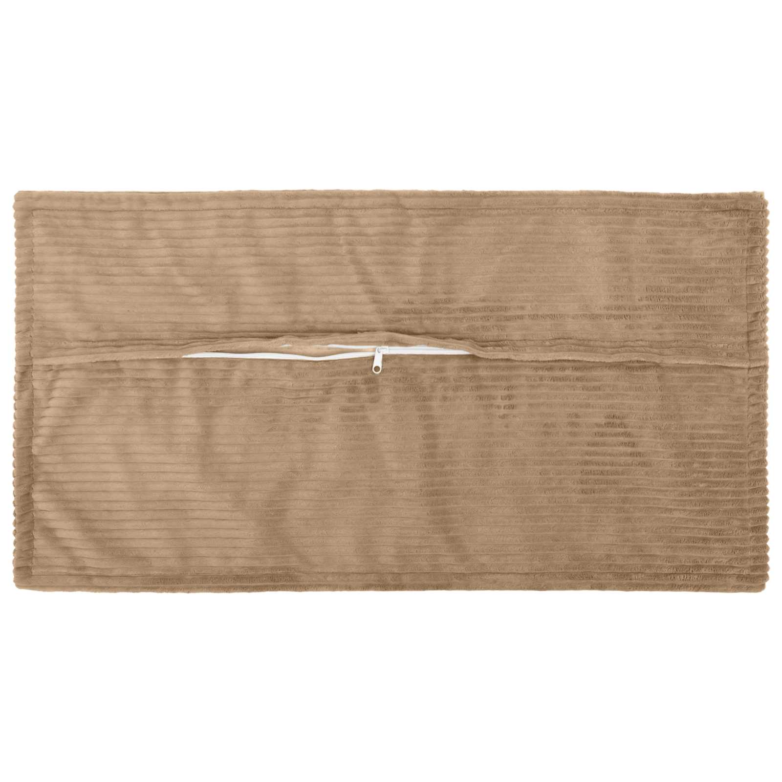Kussensloop 2 st HOUTEN Bruin 40 x 70 cm corduroy image 3
