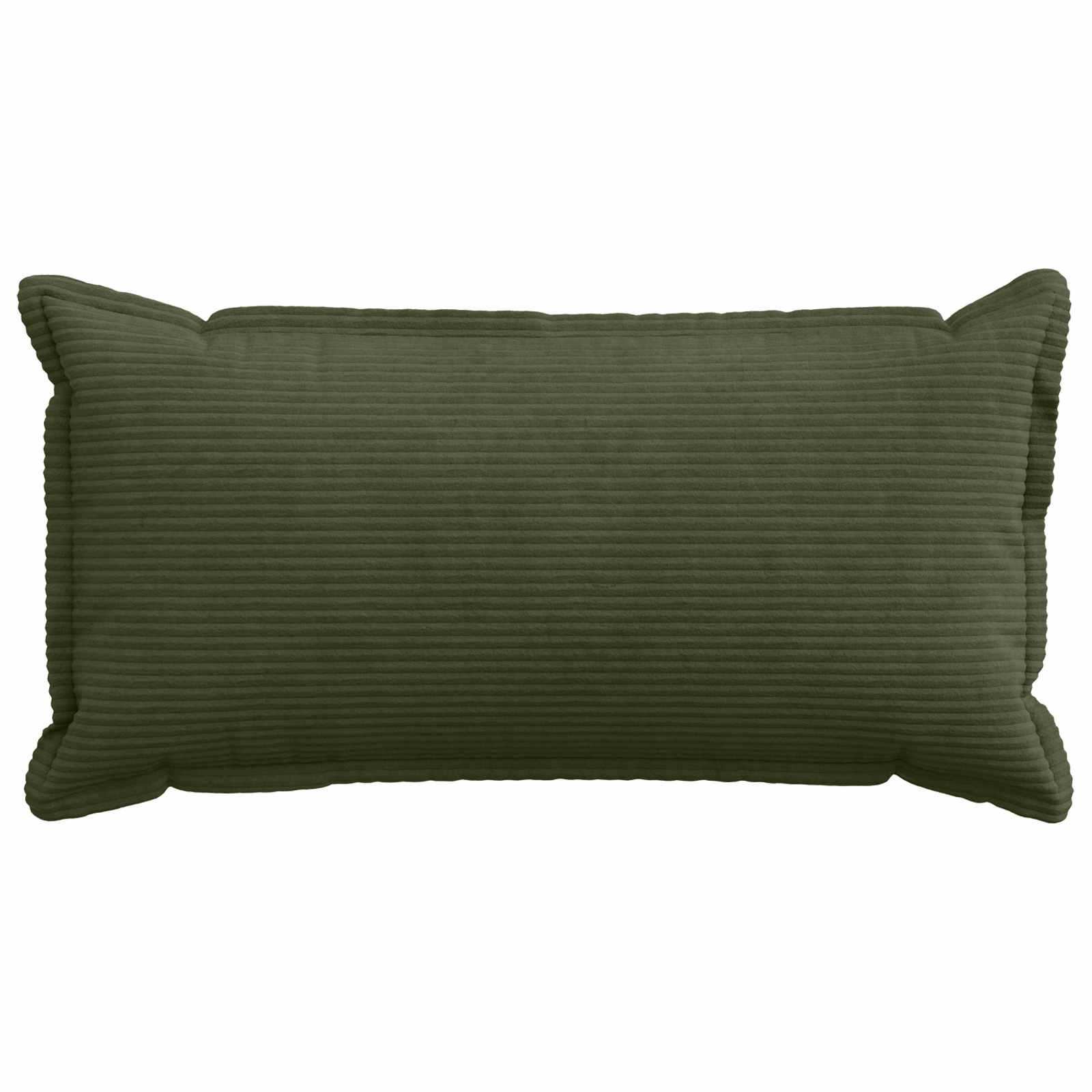 Kussensloop 6 st HOUTEN Groen 40 x 70 cm corduroy image 2