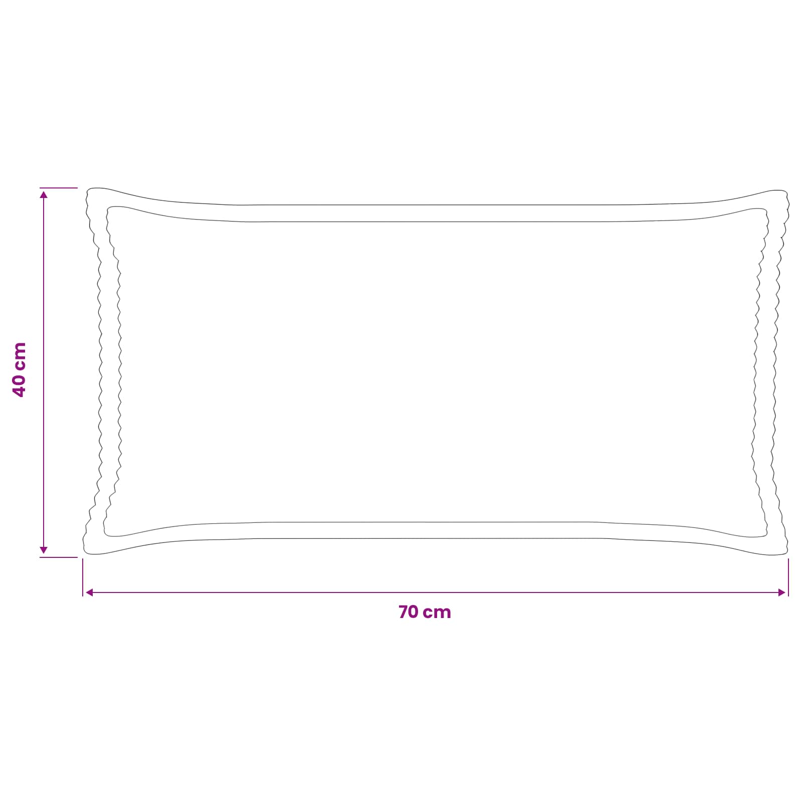 Kussensloop 6 st HOUTEN Groen 40 x 70 cm corduroy image 8