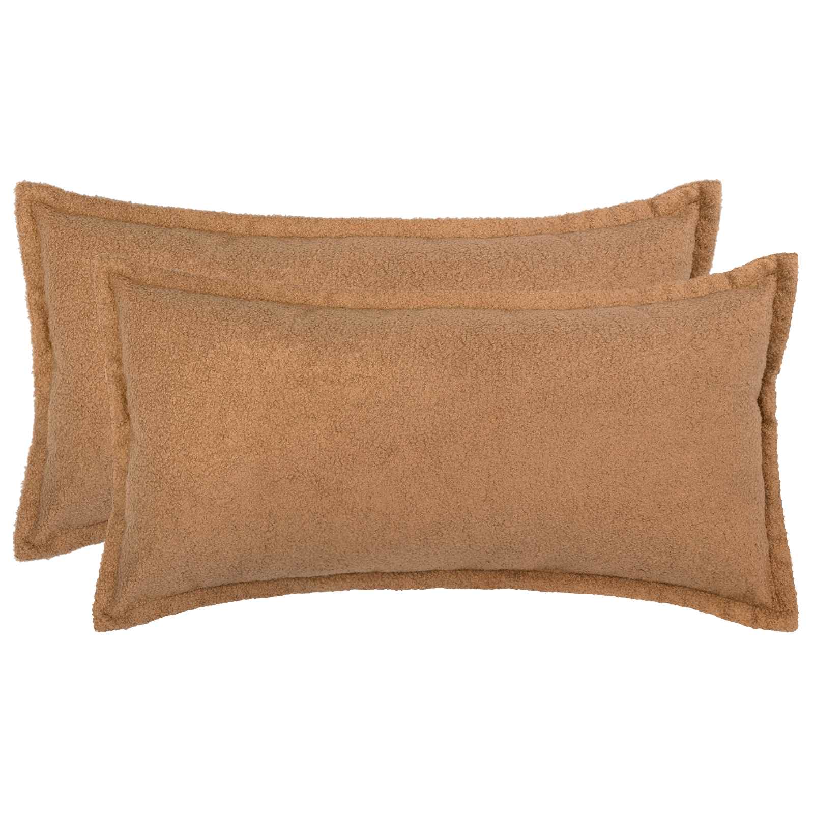 Kussensloop 2 pcs HOUTEN Beige 40 x 70 cm Bouclé image 1