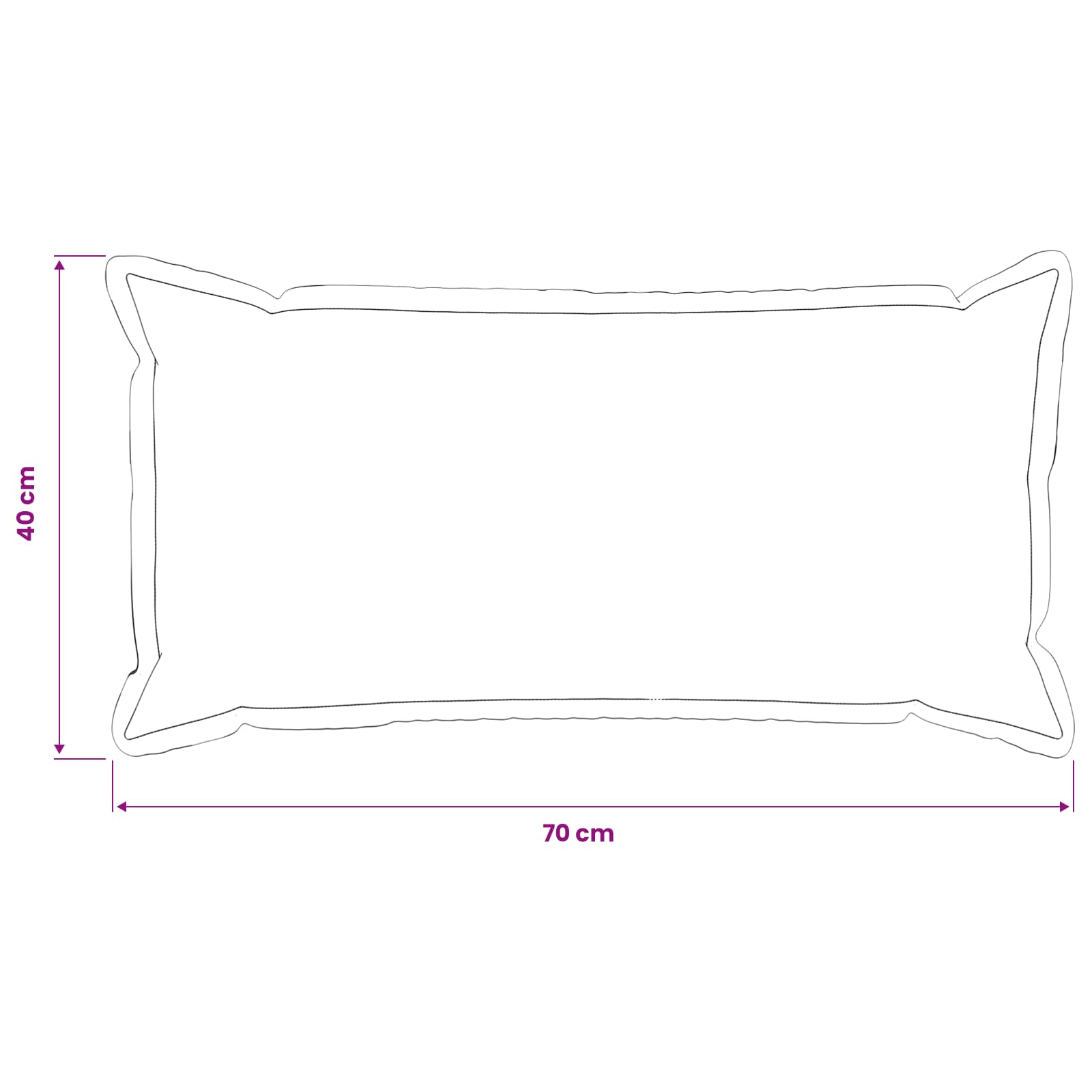 Kussensloop 2 pcs HOUTEN Beige 40 x 70 cm Bouclé image 8