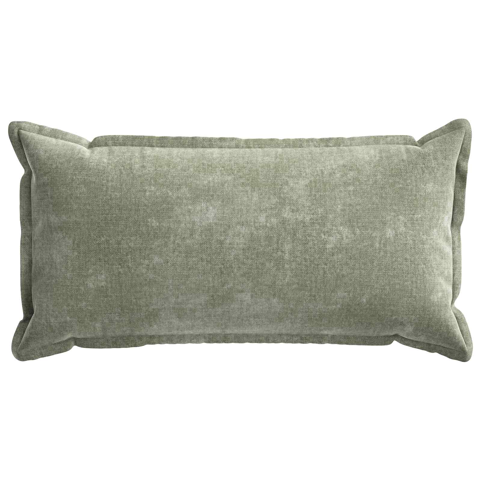 Kussensloop 6 st HOUTEN Groen 40 x 70 cm Chenille Stof image 2