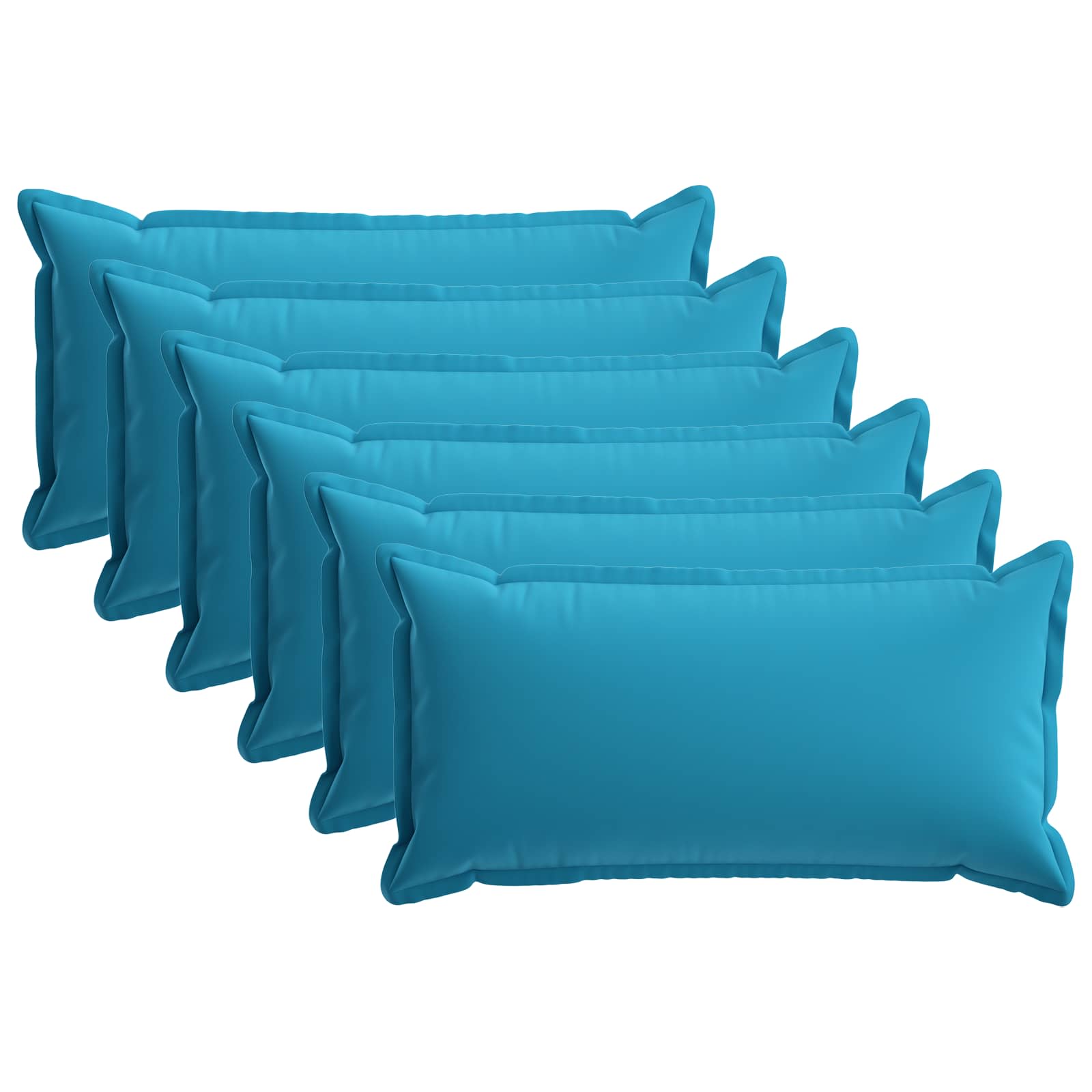 Kussensloop 6 st HOUTEN Koninklijk Blauw 40 x 70 cm Polyester image 1