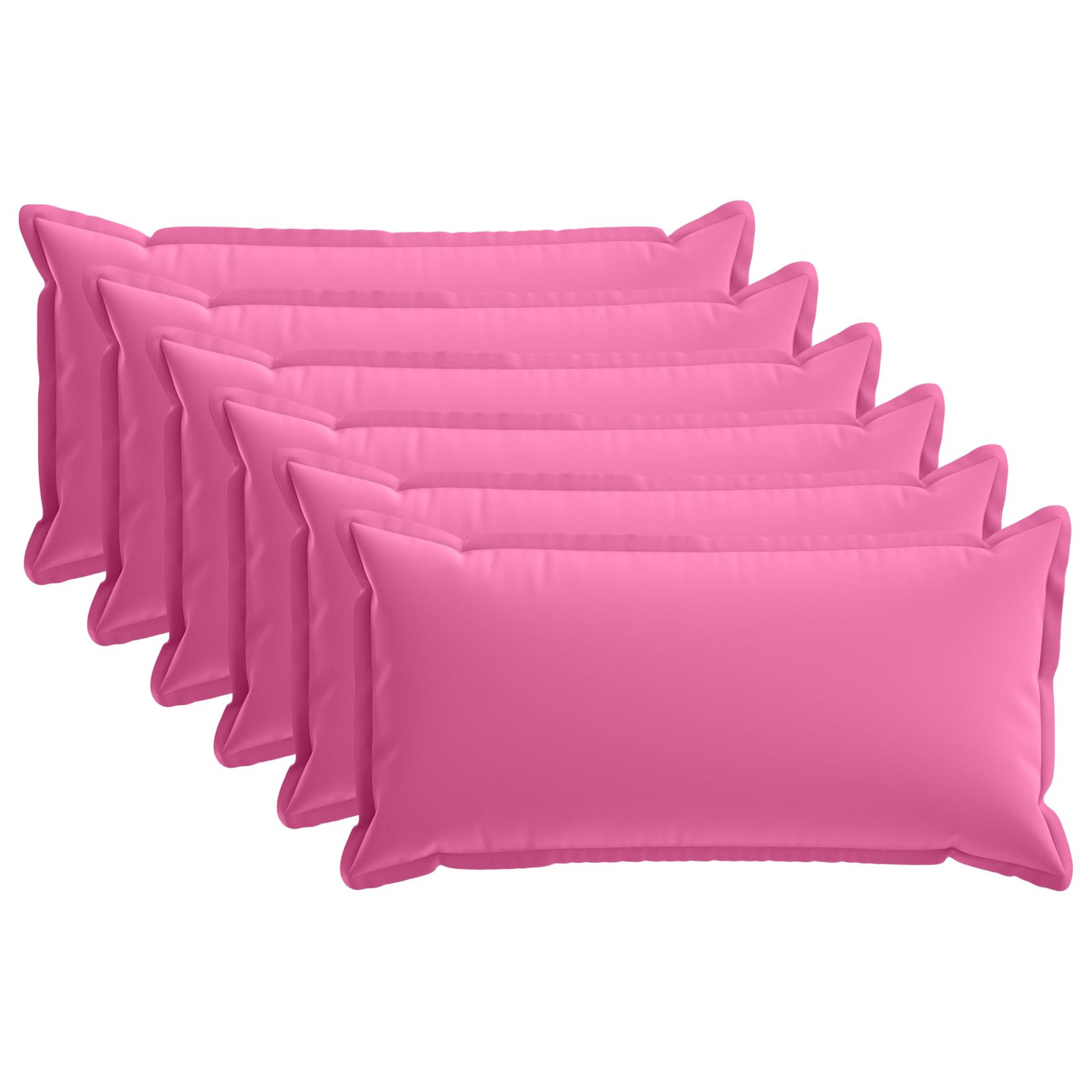 Kussensloop 6 st HOUTEN Roze 40 x 70 cm Polyester image 1